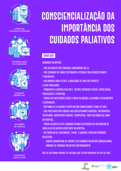 M&ecirc;s da Consciencializa&ccedil;&atilde;o para os Cuidados Paliativos