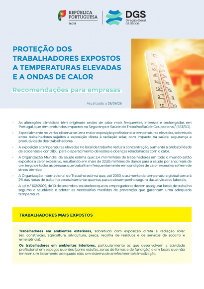 PROTE&Ccedil;&Atilde;O  DOS TRABALHADORES ESPOSTOS A  TEMPERATURAS ELEVADAS E ONDAS DE CALOR