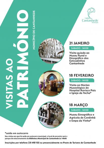  VISITAS AO PATRIM&Oacute;NIO - MUNIC&Iacute;PIO DE CANTANHEDE - DIVULGA&Ccedil;&Atilde;O 