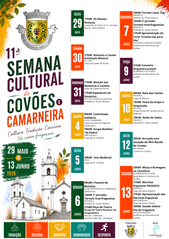 Uni&atilde;o das Freguesias de Cov&otilde;es e Camarneira